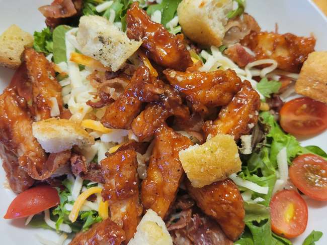 Bourbon BBQ Chicken Salad