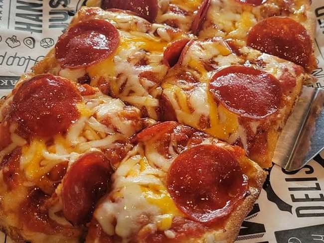 Hot Honey Pepperoni Flatbread