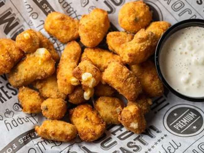 Garlic Cheese Curds