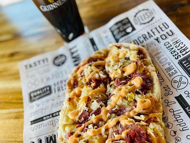 Reuben Flatbread